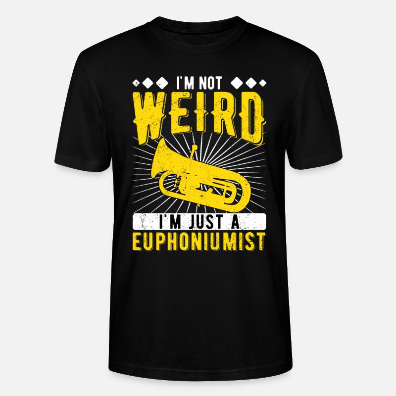 Euphonium Eufonium Euphoniste - T-shirt bio CRAFTER Stanley Stella Unisexe - noir