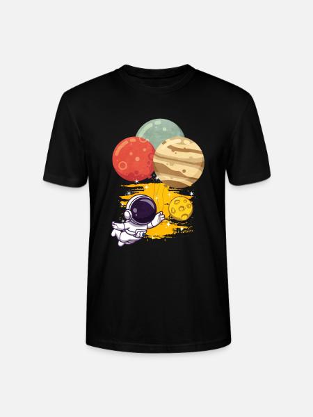 Jupiter - Stanley/Stella CRAFTER Unisex Organic T-Shirt - black