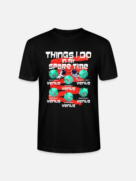 Venus - Stanley/Stella Unisex Bio-T-Shirt CRAFTER - Schwarz