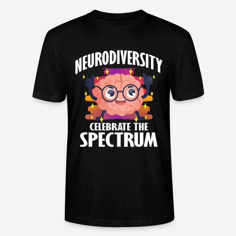 Cadeau autisme autisme - T-shirt bio CRAFTER Stanley Stella Unisexe - noir