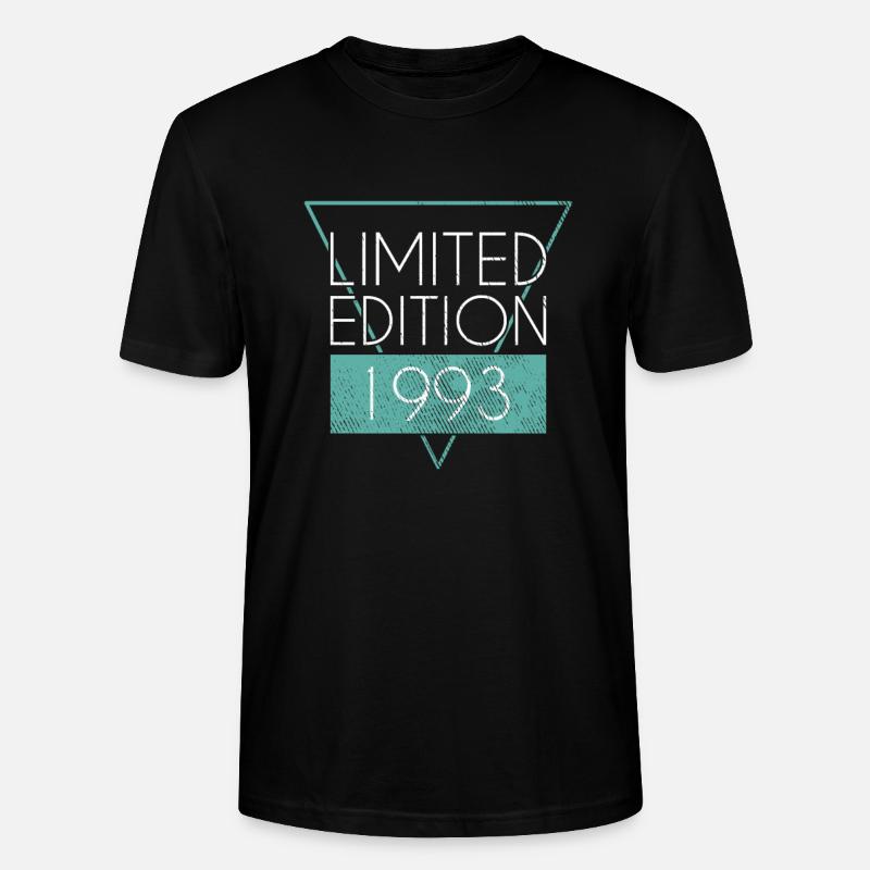 Édition limitée 1993 - T-shirt bio CRAFTER Stanley Stella Unisexe - noir