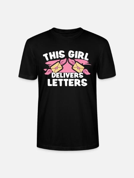 Postangestellte Postdame Postbote Post - Stanley/Stella Unisex Bio-T-Shirt CRAFTER - Schwarz