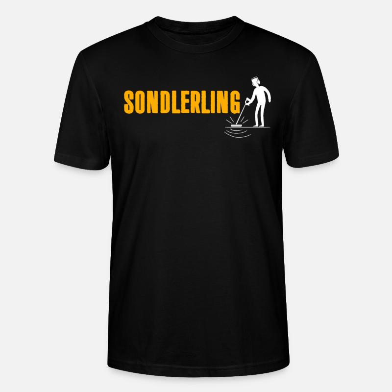 Sondes détectrices de métaux Sondler - T-shirt bio CRAFTER Stanley Stella Unisexe - noir