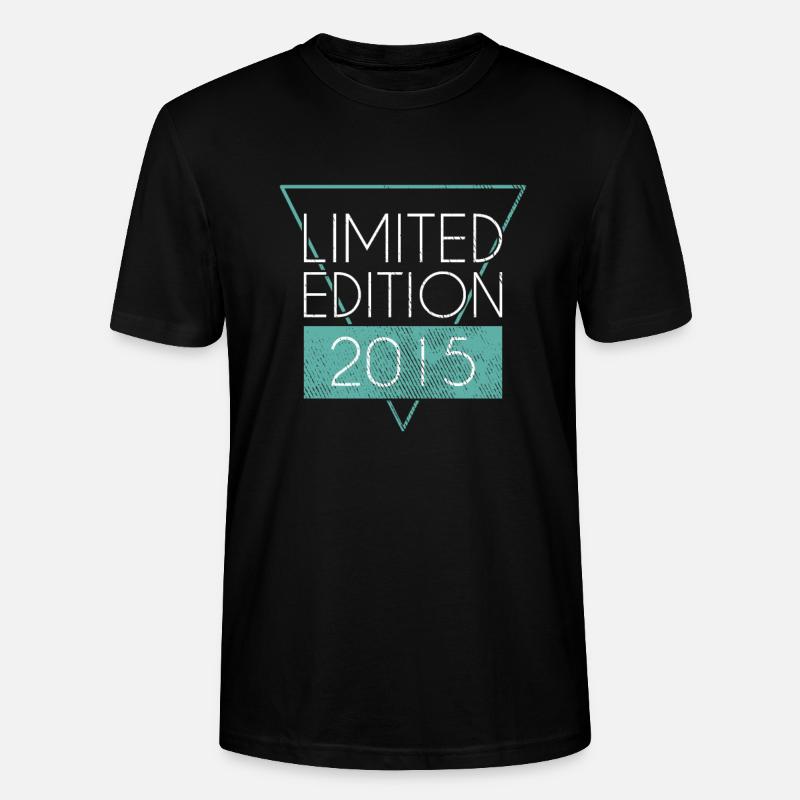 Limited Edition 2015 - Stanley/Stella Unisex Bio-T-Shirt CRAFTER - Schwarz