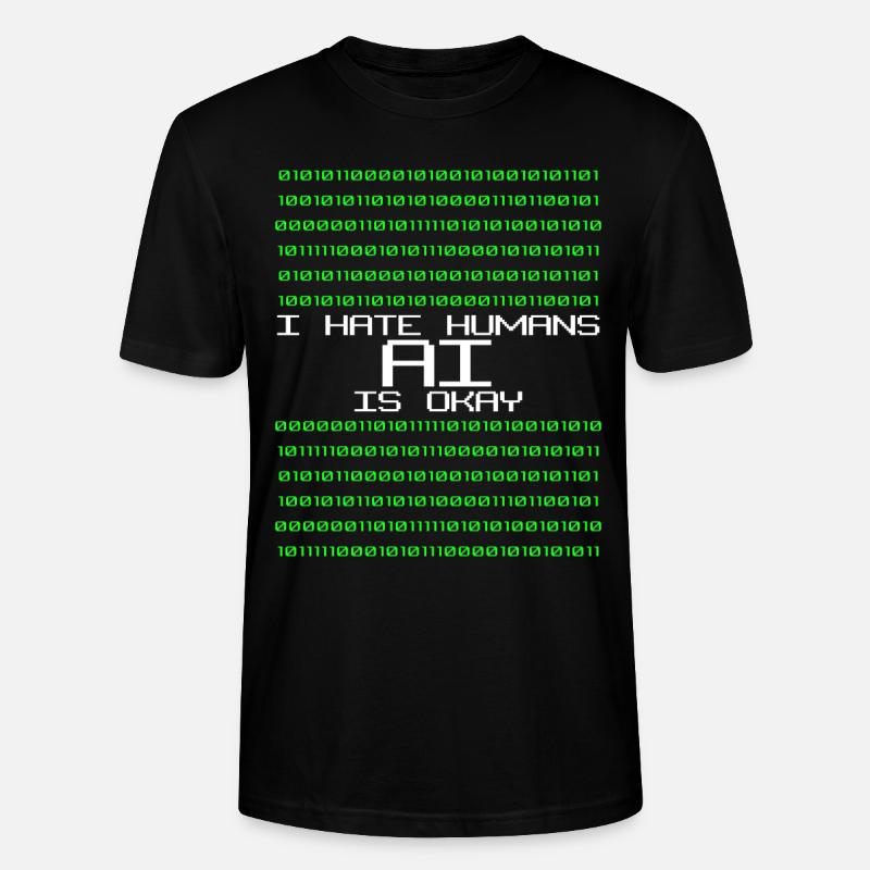 Artifical Intelligence Programmer Admin - Stanley/Stella Unisex Bio-T-Shirt CRAFTER - Schwarz