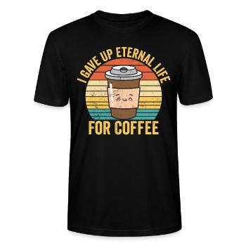 Drôle d’ex-mormon LDS Exmo - T-shirt bio CRAFTER Stanley Stella Unisexe - noir - Devant - Alina (178cm) & Michal (187cm)