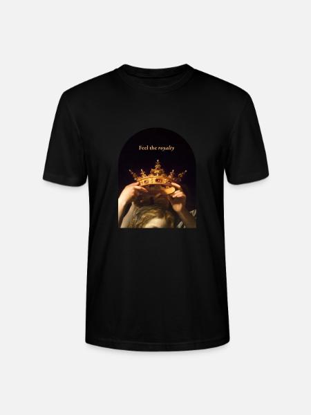 Sentez la princesse royale - T-shirt bio CRAFTER Stanley Stella Unisexe - noir