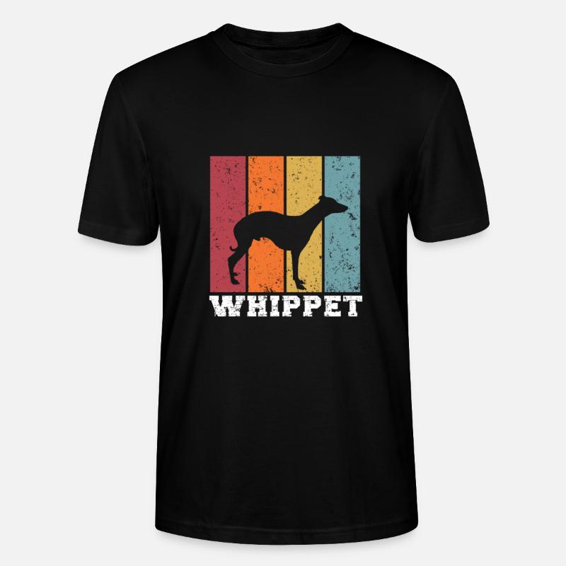 Whippet - Stanley/Stella Unisex Bio-T-Shirt CRAFTER - Schwarz