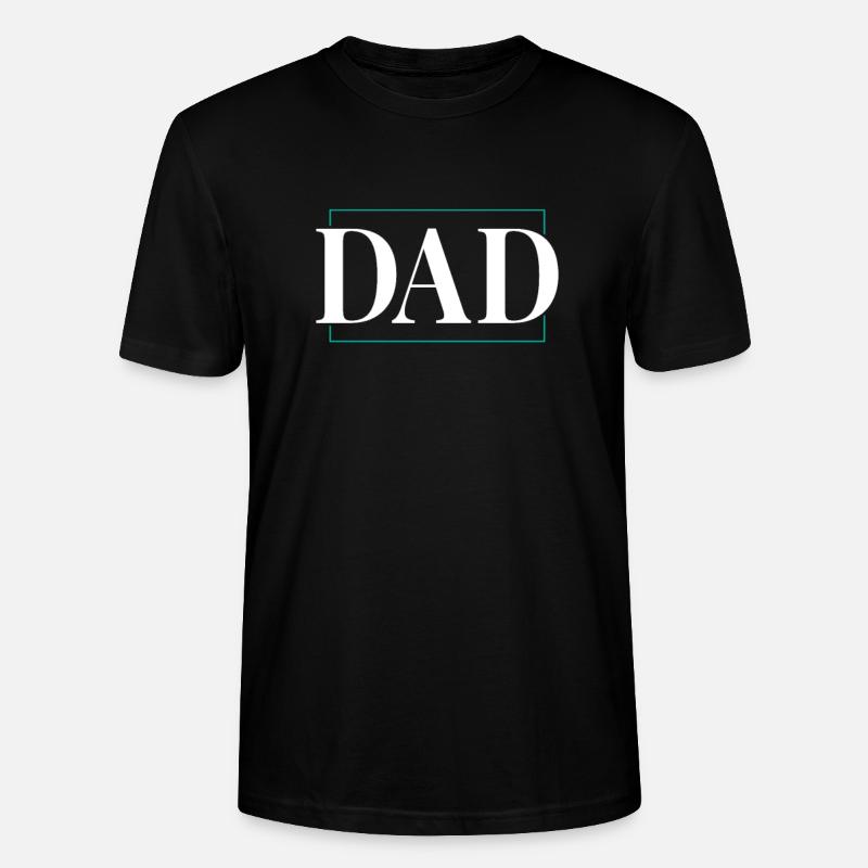 dad - Stanley/Stella Unisex Bio-T-Shirt CRAFTER - Schwarz