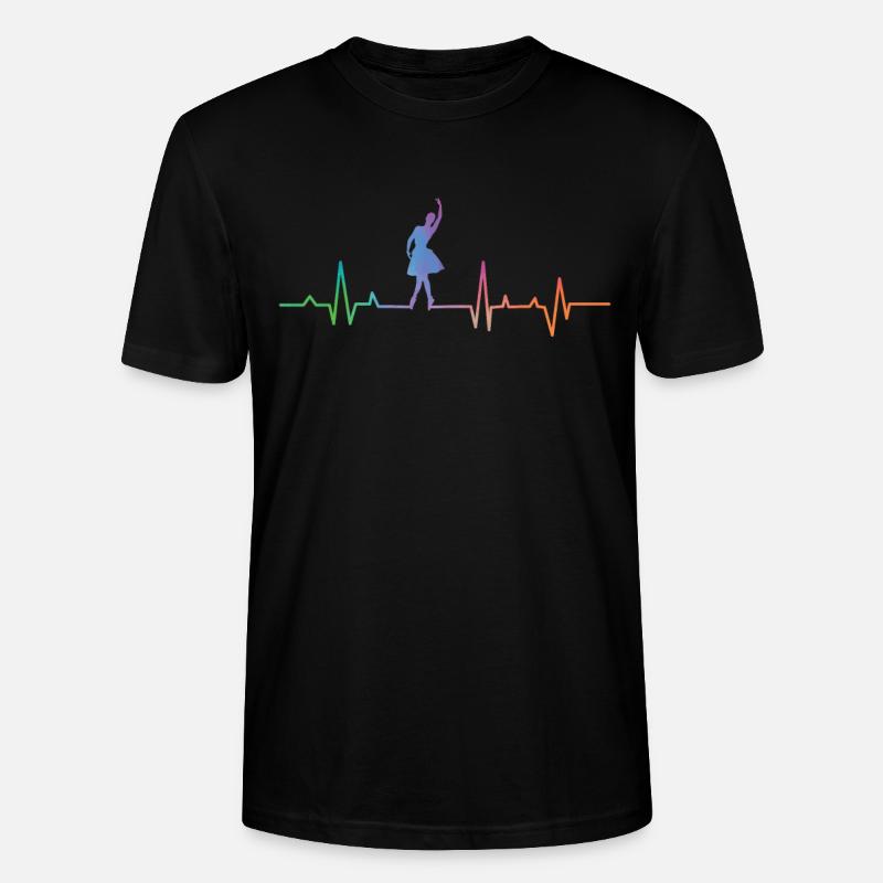 Ballet Danseuse Danse Ballerine - T-shirt bio CRAFTER Stanley Stella Unisexe - noir