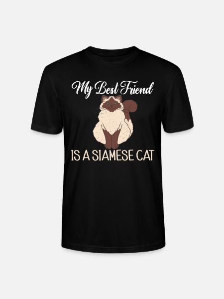 Siamese Cat Gifts - Stanley/Stella CRAFTER Unisex Organic T-Shirt - black