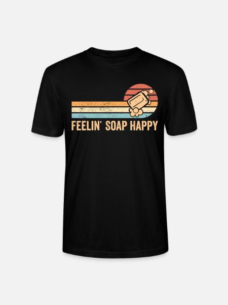 Funny soap making soap maker - Stanley/Stella CRAFTER Unisex Organic T-Shirt - black