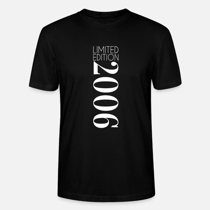 Édition limitée 2006 - T-shirt bio CRAFTER Stanley Stella Unisexe - noir