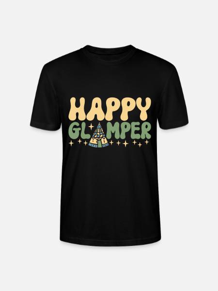 Glamping Glamper - Stanley/Stella CRAFTER Unisex Organic T-Shirt - black
