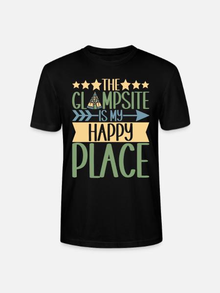 Glamping Glamper - Stanley/Stella CRAFTER Unisex Organic T-Shirt - black