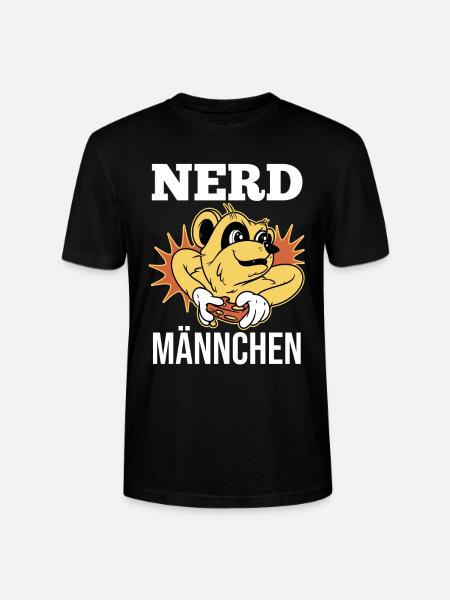 Erdmännchen Nerdmännchen - Stanley/Stella Unisex Bio-T-Shirt CRAFTER - Schwarz