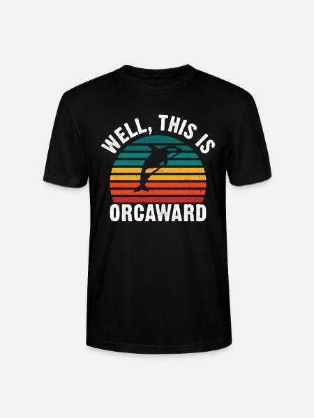 Orca Wal Geschenke - Stanley/Stella Unisex Bio-T-Shirt CRAFTER - Schwarz