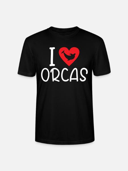 Orca Wal Geschenke - Stanley/Stella Unisex Bio-T-Shirt CRAFTER - Schwarz