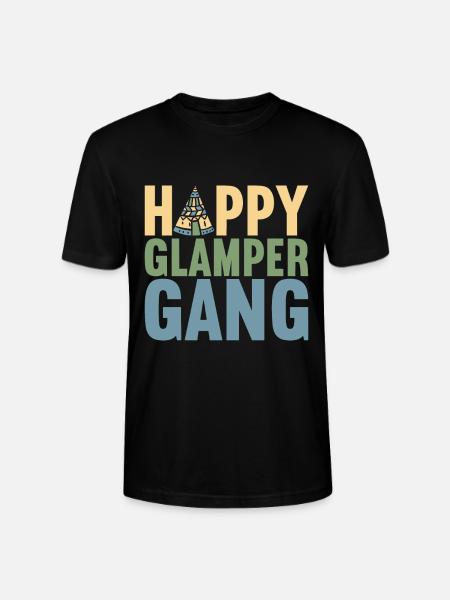 Glamping Glamper - Stanley/Stella CRAFTER Unisex Organic T-Shirt - black