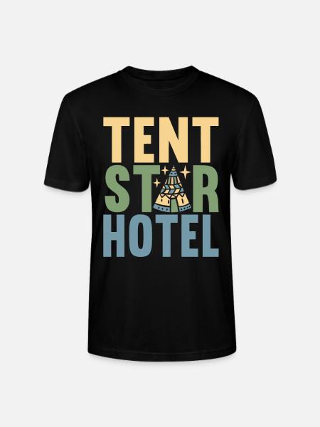 Glamping Glamper - Stanley/Stella CRAFTER Unisex Organic T-Shirt - black