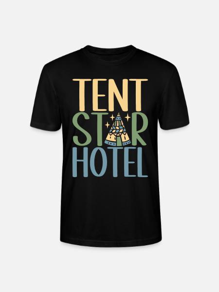 Glamping Glamper - Stanley/Stella Unisex Bio-T-Shirt CRAFTER - Schwarz
