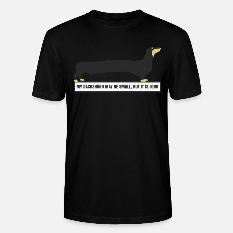Teckel long chien teckel club - T-shirt bio CRAFTER Stanley Stella Unisexe - noir