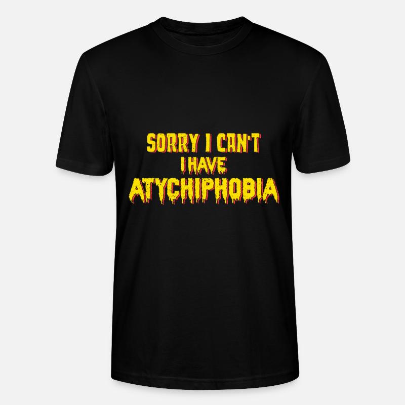 Atychiphobia Graph Atychiphobia Consciousness - Stanley/Stella CRAFTER Unisex Organic T-Shirt - black