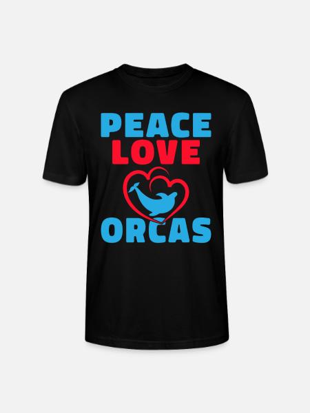 Orca Wal Geschenke - Stanley/Stella Unisex Bio-T-Shirt CRAFTER - Schwarz
