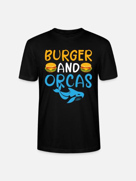 Orca Wal Geschenke - Stanley/Stella Unisex Bio-T-Shirt CRAFTER - Schwarz