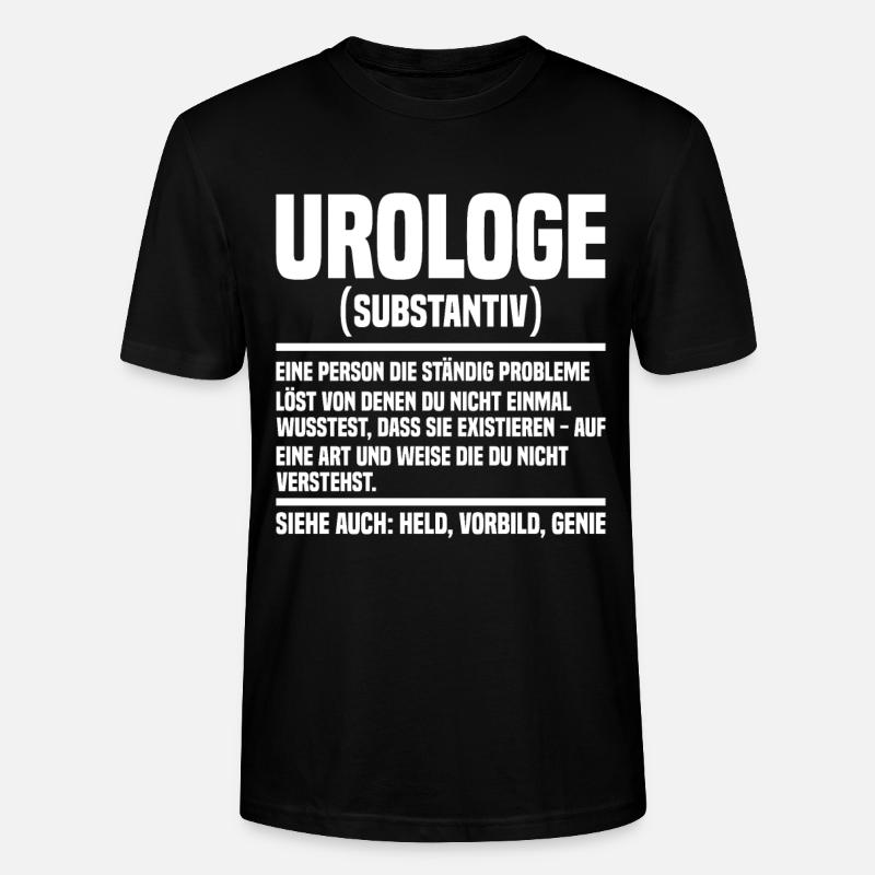 Urologe - Stanley/Stella Unisex Bio-T-Shirt CRAFTER - Schwarz