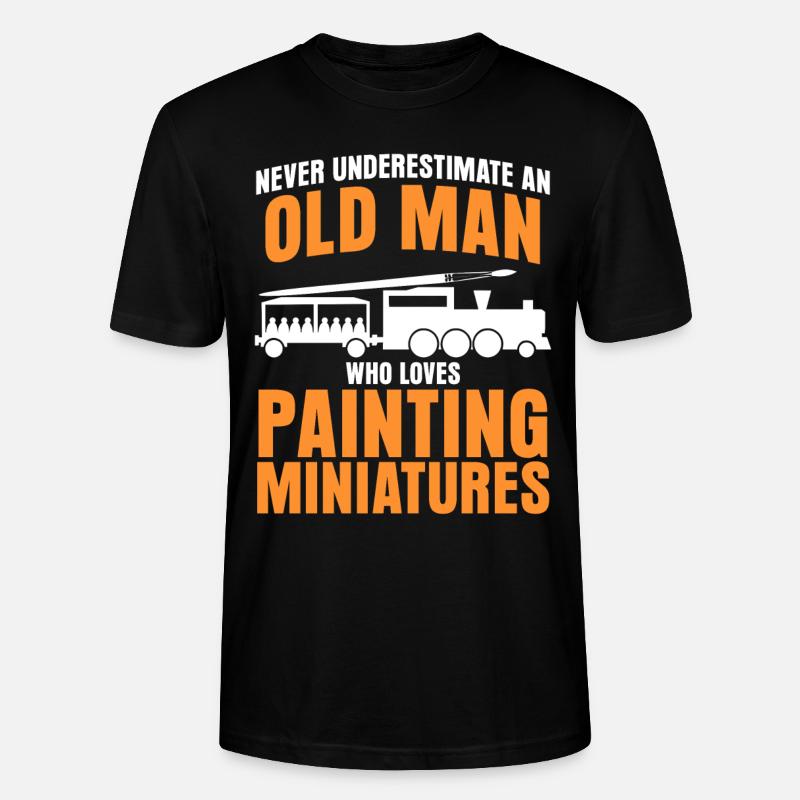 Modellbauer Eisenbahn Modellbau - Stanley/Stella Unisex Bio-T-Shirt CRAFTER - Schwarz