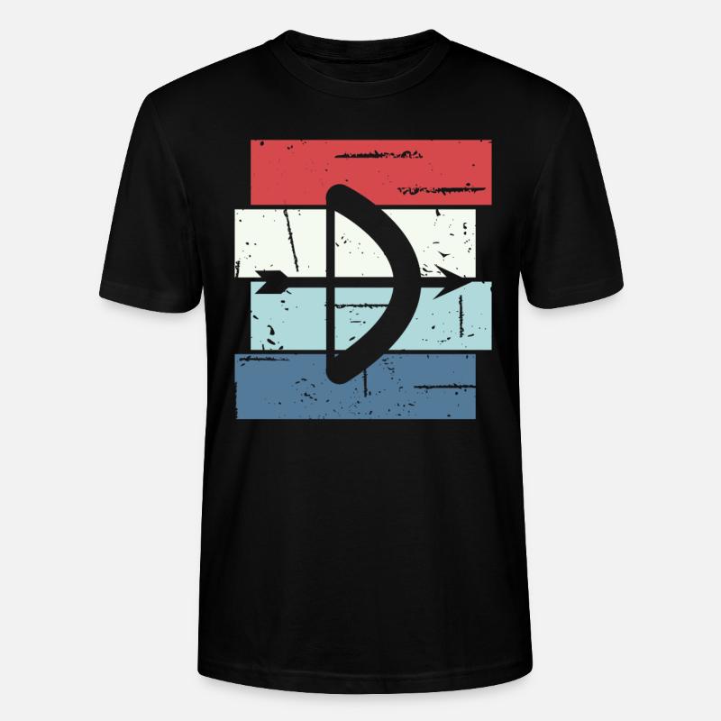 Archery Gift Saying Archery - Stanley/Stella CRAFTER Unisex Organic T-Shirt - black