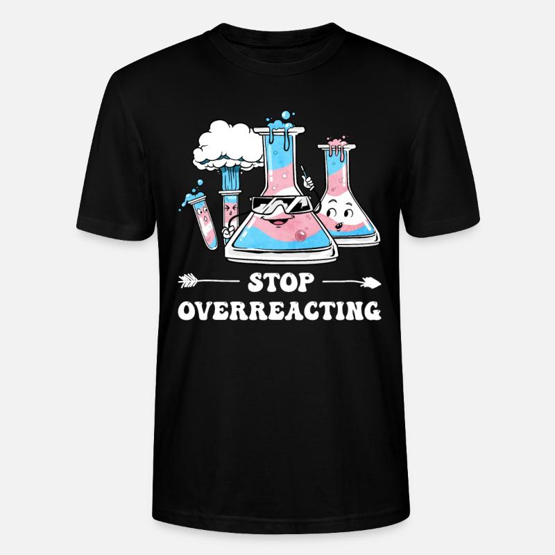 Enseignante en sciences transgenres - T-shirt bio CRAFTER Stanley Stella Unisexe - noir