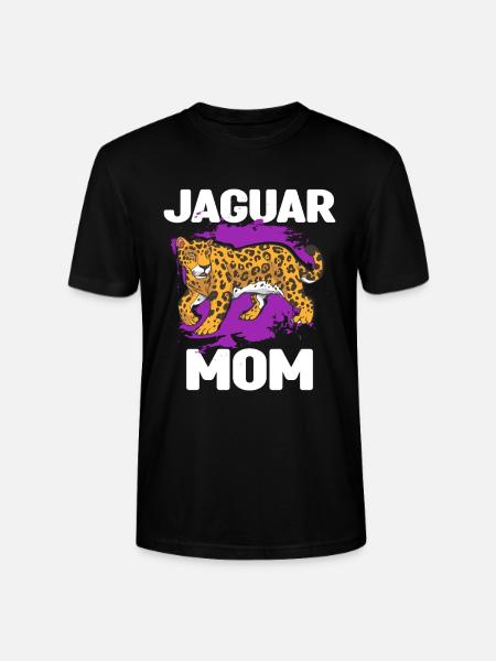 Jaguar Mama - Stanley/Stella CRAFTER Unisex Organic T-Shirt - black