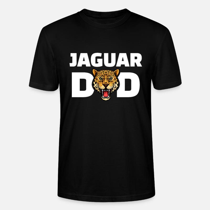 Jaguar Dad - Stanley/Stella Unisex Bio-T-Shirt CRAFTER - Schwarz