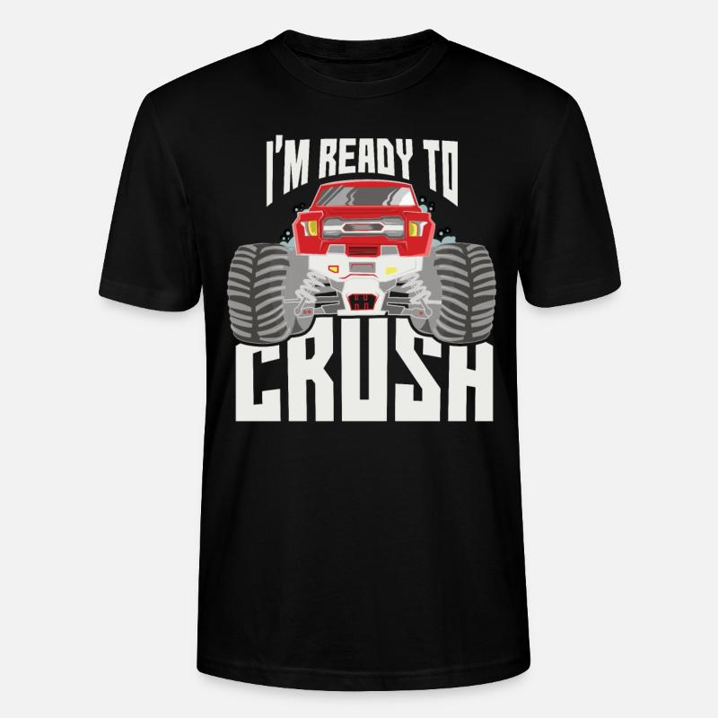 Im Ready To Crush - Stanley/Stella Unisex Bio-T-Shirt CRAFTER - Schwarz