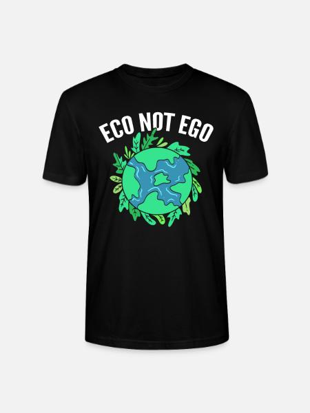 Eco Pas Ego Ecologiste - T-shirt bio CRAFTER Stanley Stella Unisexe - noir