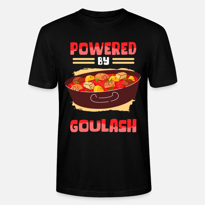 Gulasch Ungarischer Gulasch Geschenk - Stanley/Stella Unisex Bio-T-Shirt CRAFTER - Schwarz