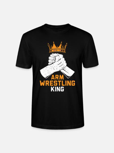 Arm brydning konge arm brydning arm brydning arm brydning - Stanley Stella CRAFTER unisex økologisk-T-shirt - sort