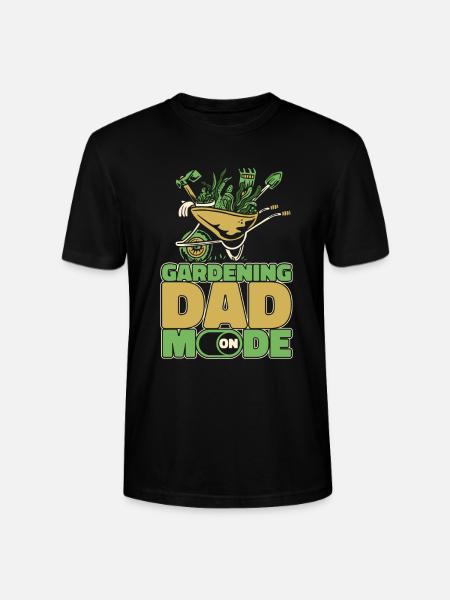 Hobbygärtner Garten Vater Gärtnerischer Vater - Stanley/Stella Unisex Bio-T-Shirt CRAFTER - Schwarz