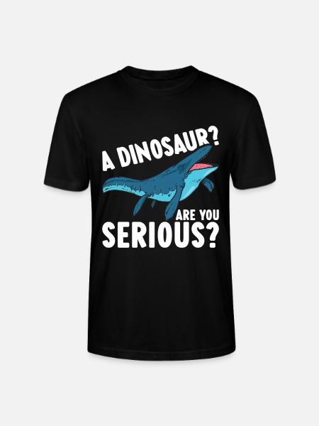 Mosasaurus Dinosaur - Stanley/Stella CRAFTER Unisex Organic T-Shirt - black