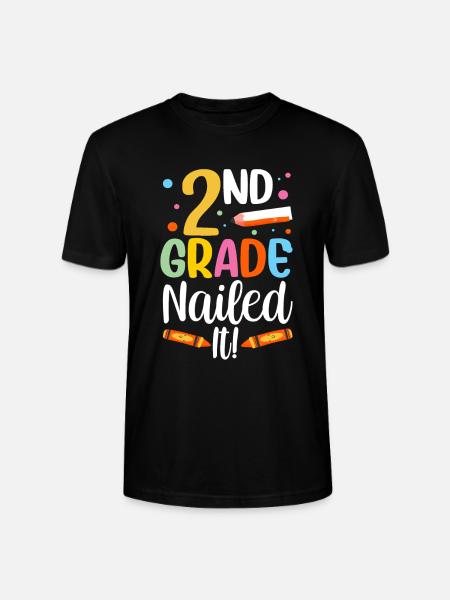 Zweite Klasse Volltreffer Zweitklässler Lehrer - Stanley/Stella Unisex Bio-T-Shirt CRAFTER - Schwarz