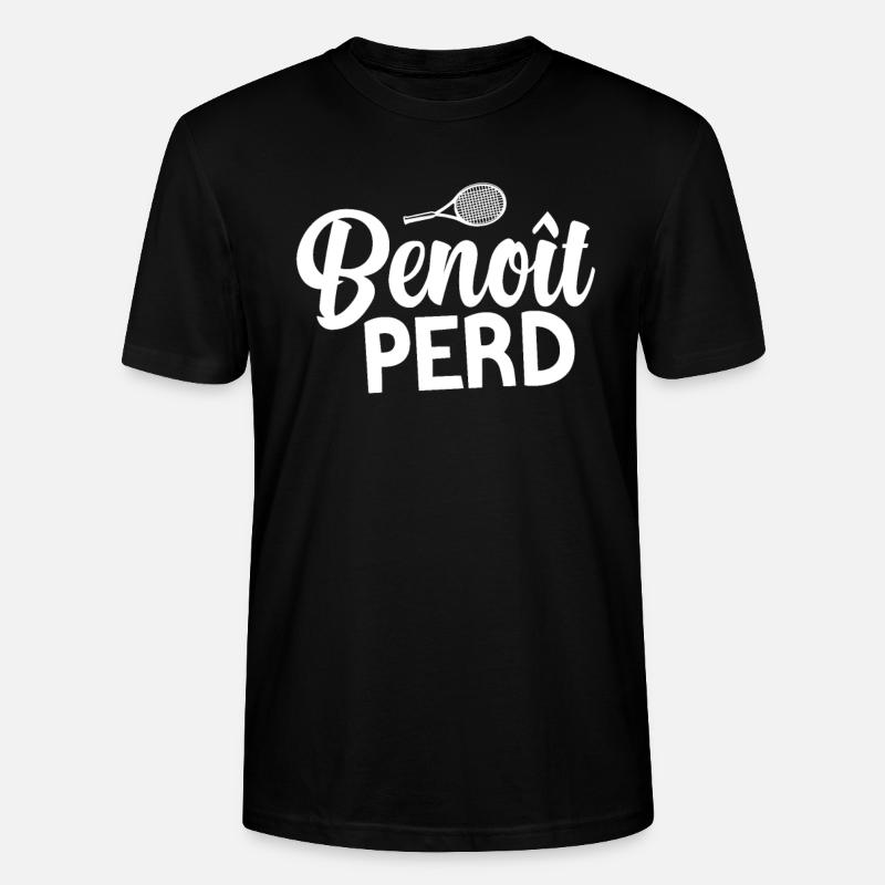 Benoit Perd - T-shirt bio CRAFTER Stanley Stella Unisexe - noir