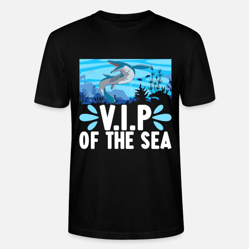 Mosasaurus Dinosaurier - Stanley/Stella Unisex Bio-T-Shirt CRAFTER - Schwarz