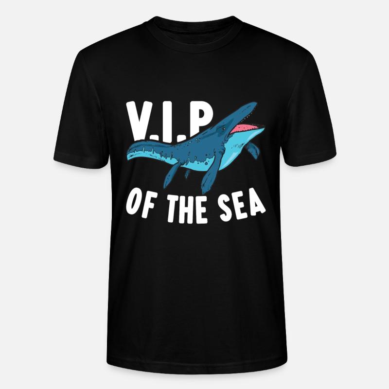 Mosasaurus Dinosaurier - Stanley/Stella Unisex Bio-T-Shirt CRAFTER - Schwarz