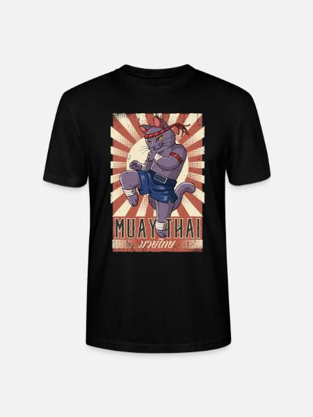 Muay Thai - Stanley/Stella CRAFTER Unisex Organic T-Shirt - black
