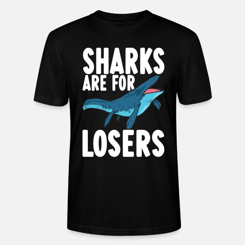 Mosasaurus Dinosaurier - Stanley/Stella Unisex Bio-T-Shirt CRAFTER - Schwarz