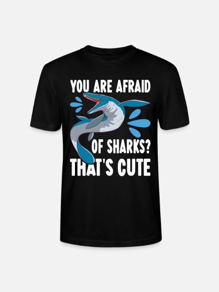 Mosasaurus Dinosaur - Stanley/Stella CRAFTER Unisex Organic T-Shirt - black