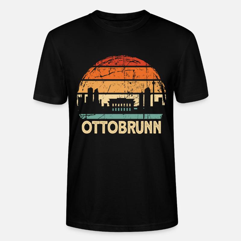 Ottobrunn - Stanley/Stella CRAFTER Unisex Organic T-Shirt - black