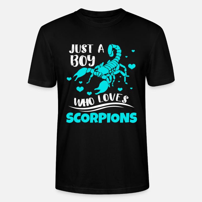 Scorpion - Stanley/Stella Unisex Bio-T-Shirt CRAFTER - Schwarz